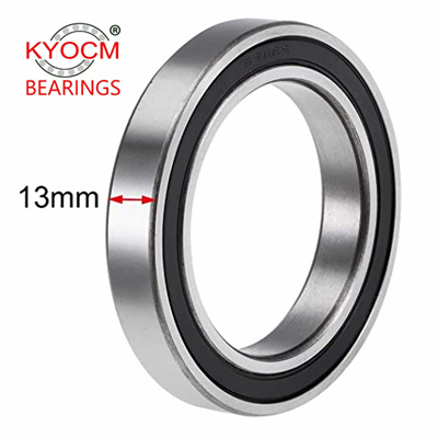 6911-2RS Deep Groove Ball Bearings Z2 55mm x 80mm x 13mm Double Sealed Chrome Steel